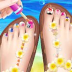 Beauty Toenail Salon – Joc de pedichiură pentru fete